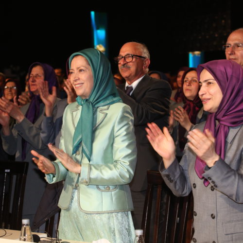 Maryam Radjavi dans le rassemblement du Nouvel An iranien- 20 mars 2019