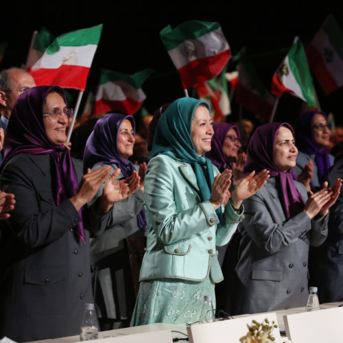 Maryam Radjavi dans le rassemblement du Nouvel An iranien- 20 mars 2019