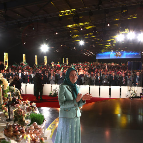 Maryam Radjavi dans le rassemblement du Nouvel An iranien- 20 mars 2019