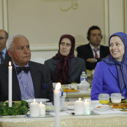 Maryam Radjavi à la conférence de solidarité des religions contre l’extrémisme-3 juin 2017