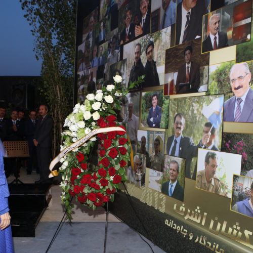 Maryam Radjavi pour l’anniversaire du massacre à Achraf du 1er septembre 2013