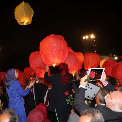 Maryam Radjavi pour l’anniversaire du massacre à Achraf du 1er septembre 2013