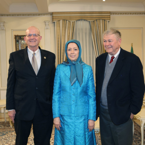 Des législateurs éminents américains rencontrent Maryam Radjavi- 24 février 2018