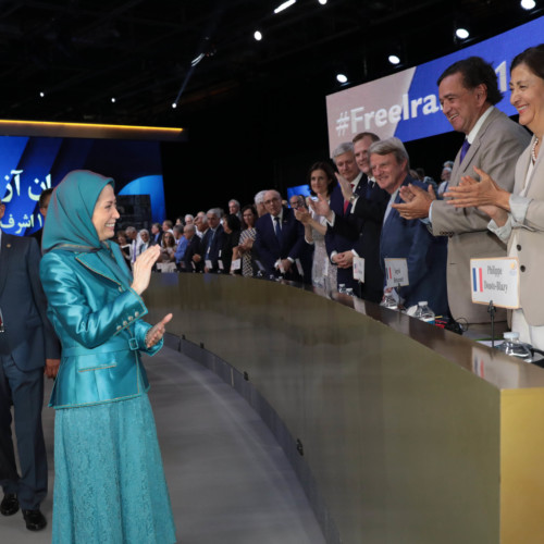 Maryam Radjavi au grand rassemblement de la Résistance iranienne- Villepinte Paris-nord – 30 juin 2018