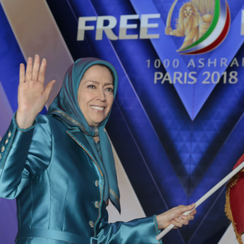 Maryam Radjavi au grand rassemblement de la Résistance iranienne- Villepinte Paris-nord – 30 juin 2018