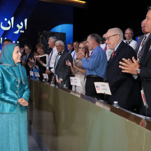 Maryam Radjavi au grand rassemblement de la Résistance iranienne- Villepinte Paris-nord – 30 juin 2018