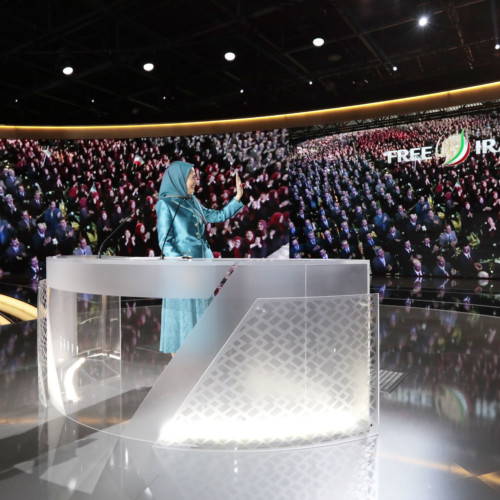 Maryam Radjavi au grand rassemblement de la Résistance iranienne- Villepinte Paris-nord – 30 juin 2018