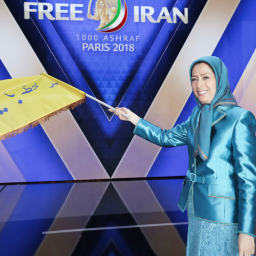 Maryam Radjavi au grand rassemblement de la Résistance iranienne- Villepinte Paris-nord – 30 juin 2018