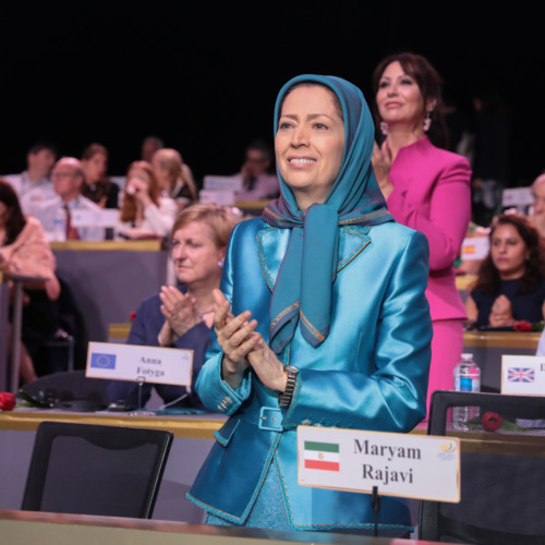 Maryam Radjavi au grand rassemblement de la Résistance iranienne- Villepinte Paris-nord – 30 juin 2018