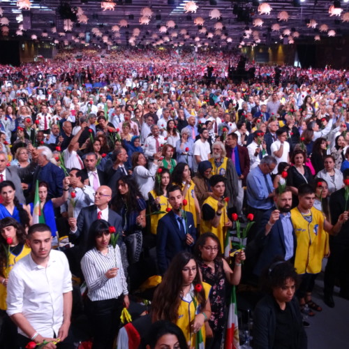 Maryam Radjavi au grand rassemblement de la Résistance iranienne- Villepinte Paris-nord – 30 juin 2018