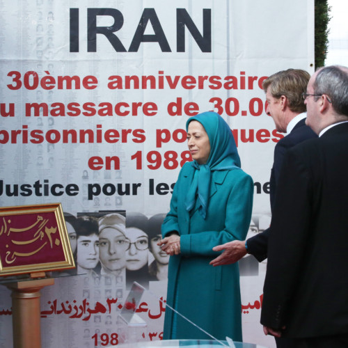 Célébration du 30e anniversaire du massacre de 30.000 prisonniers politiques de 1988 en Iran dans une conférence internationale d’associations iraniennes- 25 aout 2018