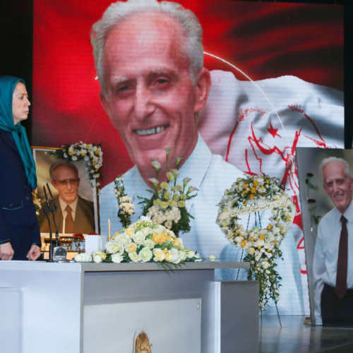 Maryam Radjavi à la cérémonie funèbre de Mohammad Seyedi-Kachani, membre de l’OMPI depuis sa fondation – Le 20 décembre 2018
