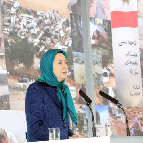 Maryam Radjavi- Solidarité avec les Iraniens sinistrés par les inondations en Iran - 06 avril 2019