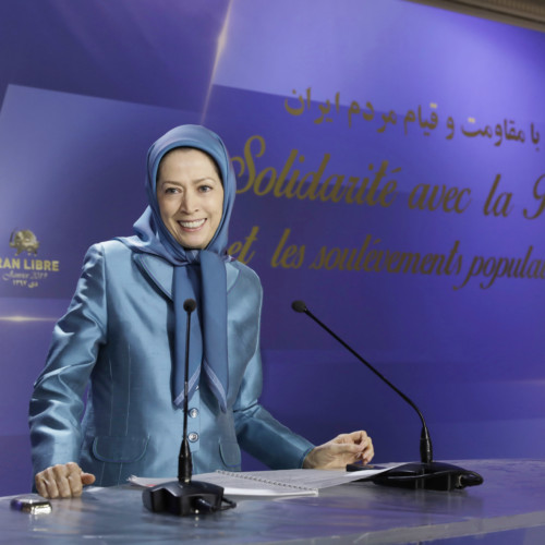 Maryam-Rajavi at the New Year ceremony-13 January 2019-4