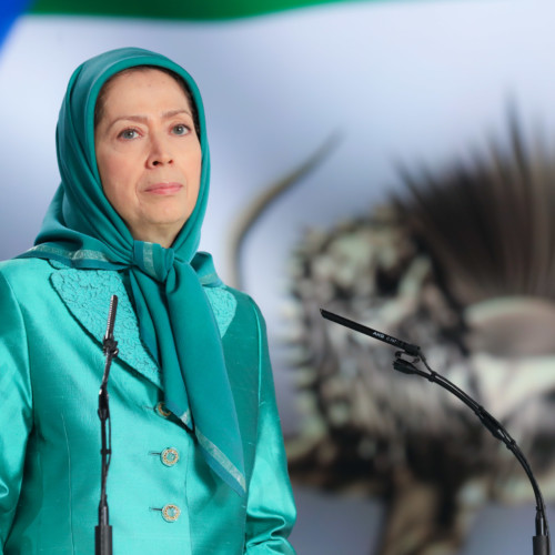 Maryam Radjavi au rassemblement pour un Iran libre à Achraf 3- 13 juillet 2019