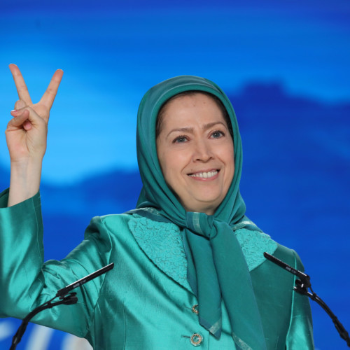 Maryam Radjavi au rassemblement pour un Iran libre à Achraf 3- 13 juillet 2019