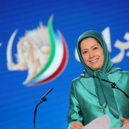 Maryam Radjavi au rassemblement pour un Iran libre à Achraf 3- 13 juillet 2019