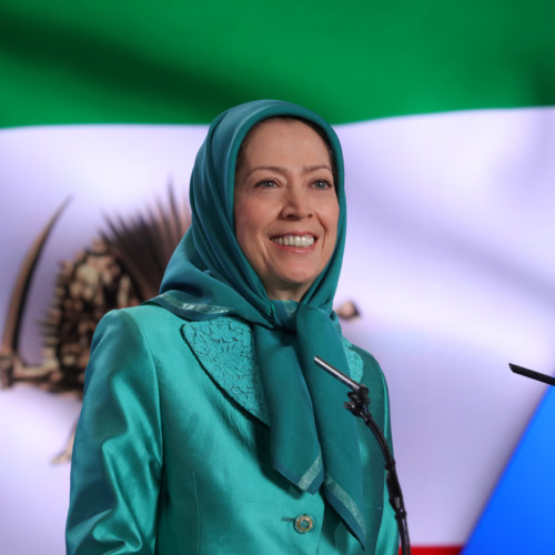 Maryam Radjavi au rassemblement pour un Iran libre à Achraf 3- 13 juillet 2019