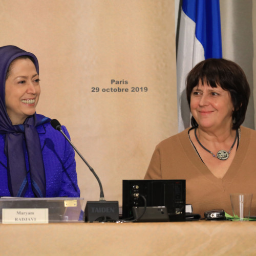 Discours de Maryam Radjavi à une réunion à l’Assemblée nationale- 29 octobre 2019