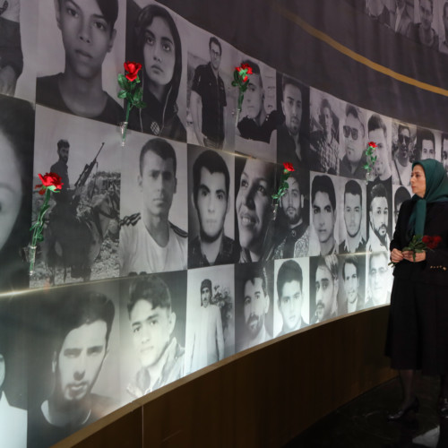 Maryam Radjavi à la cérémonie en mémoire des victimes de la répression du soulèvement en Iran - Achraf-3- Décembre 2019