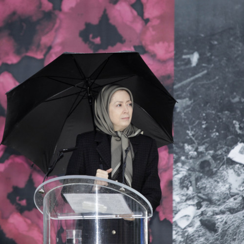 Achraf-3 en Albanie – Hommage, en présence de Maryam Radjavi, aux victimes du crash de l’avion ukrainien en Iran, le 12 janvier 2020