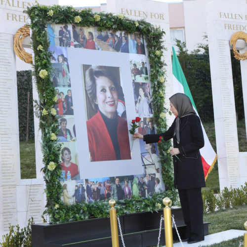 Cérémonie d’hommage à Marjan, artiste bien-aimée du peuple iranien – Achraf3 – juin 2020