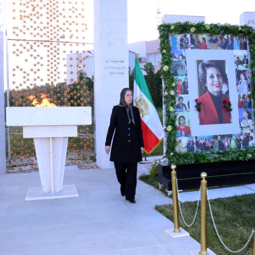 Cérémonie d’hommage à Marjan, artiste bien-aimée du peuple iranien – Achraf3 – juin 2020