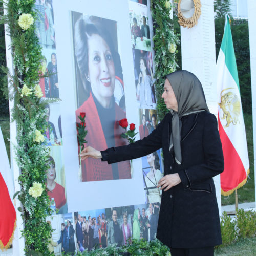 Cérémonie d’hommage à Marjan, artiste bien-aimée du peuple iranien – Achraf3 – juin 2020