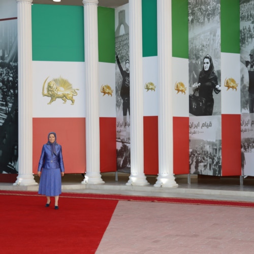 Maryam Radjavi à la conférence en ligne 