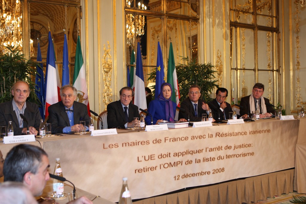 Les maires de France solidaires de la Résistance iranienne