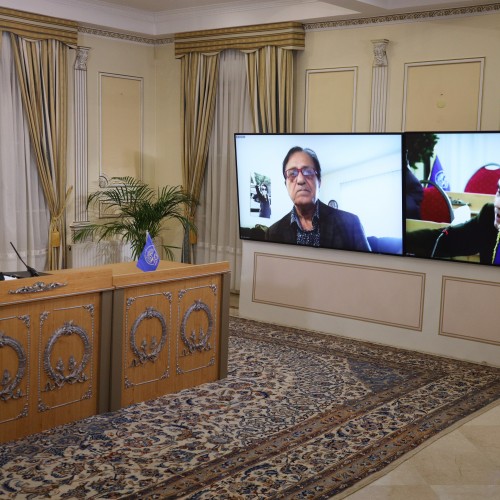 Discours de Hamid-Reza Taherzadeh lors de la session intermédiaire du CNRI