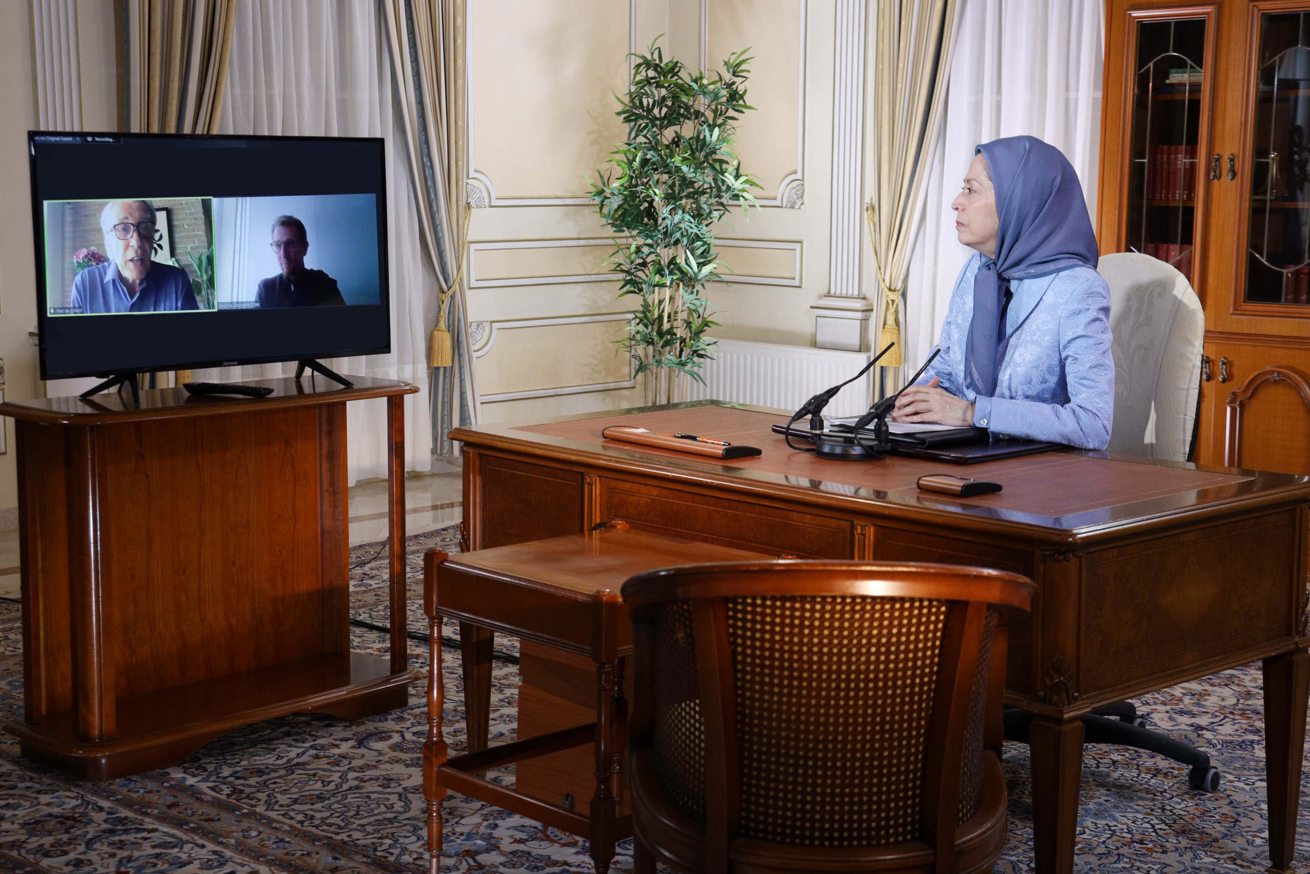 Rencontres de Maryam Radjavi à l’occasion du nouvel an iranien, Norouz