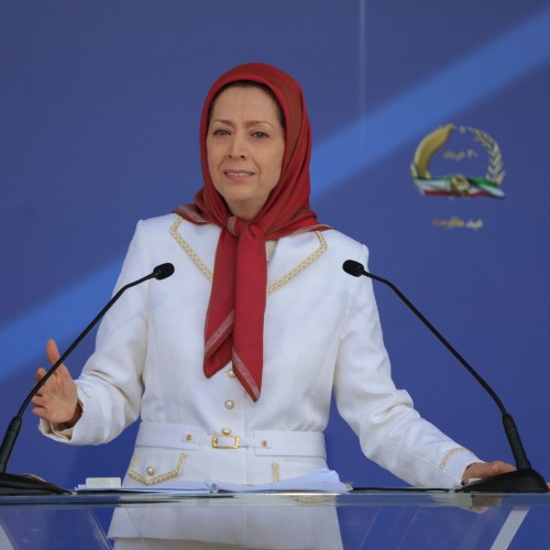 Maryam Radjavi à la cérémonie du quarantième anniversaire de la Résistance iranienne- 20 juin 2021