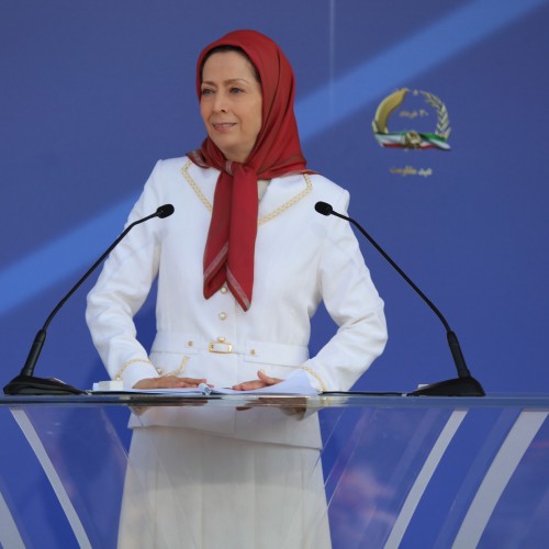 Maryam Radjavi à la cérémonie du quarantième anniversaire de la Résistance iranienne- 20 juin 2021