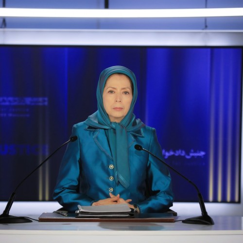 Maryam Radjavi- Conférence internationale en ligne en présence de plus d’un millier d’anciens prisonniers politiques- Génocide et massacre de 1988 en Iran- 27 aout 2021
