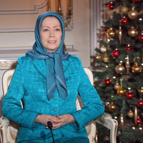 Vœux de Noël et de nouvel an 2022 de Maryam Radjavi