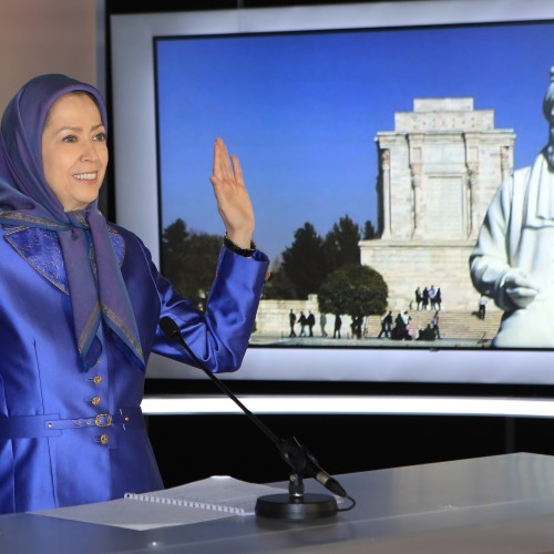 Maryam Radjavi dans le rassemblement du Nouvel An iranien- 20 mars 2022