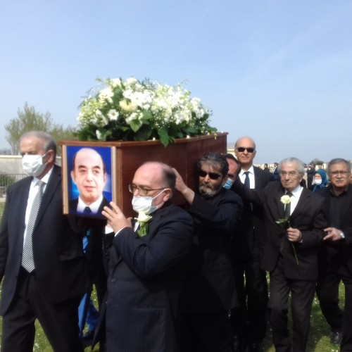 Hommage funèbre au Dr Manouchehr Hezarkhani 