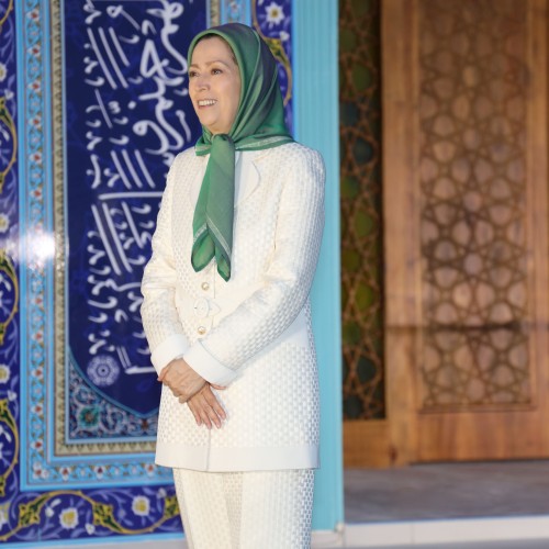 Discours de Maryam Radjavi à l’occasion de l'Aïd al-Fitr à la mosquée de Fatemeh-Zahra (la fille du Prophète) – Achraf 3 – 2 mai 2022