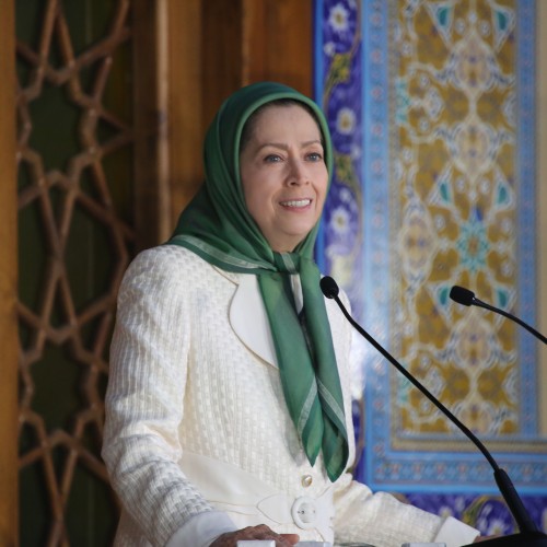Discours de Maryam Radjavi à l’occasion de l'Aïd al-Fitr à la mosquée de Fatemeh-Zahra (la fille du Prophète) – Achraf 3 – 2 mai 2022