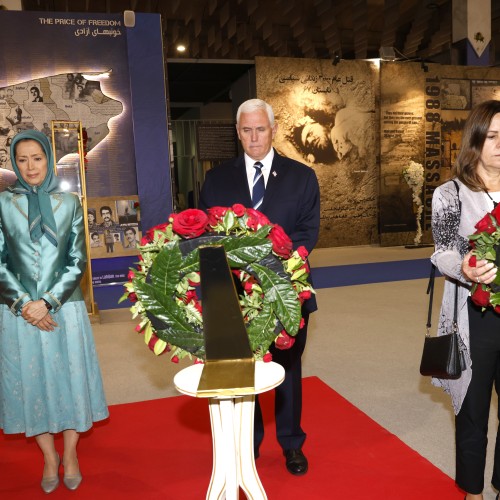 Rencontre de Mike Pence, 48e Vice-président des Etats-Unis, à Achraf-3- 23 juin 2022