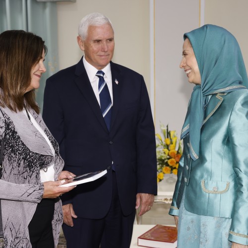 Rencontre de Mike Pence, 48e Vice-président des Etats-Unis, à Achraf-3- 23 juin 2022