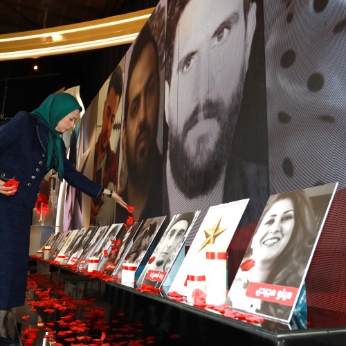 Discours lors de la cérémonie d’hommage au soulèvement national. Poursuite du combat et propagation des grèves nationales dans le soulèvement populaire en Iran- 28 septembre 2022