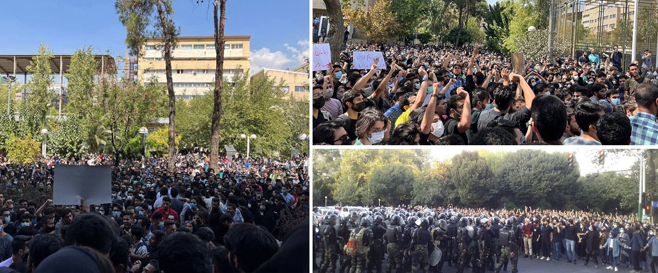 Iran : 5e jour du soulèvement populaire, 3e jour de manifestations étudiantes