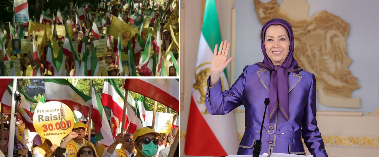 Message à la manifestation des Iraniens à New-York