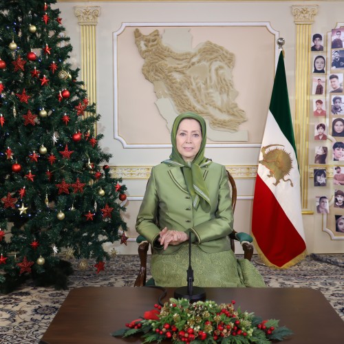 Message de Maryam Radjavi à l’occasion de Noël – 24 décembre 2022
