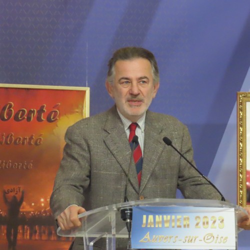 Cérémonie de vœux 2023 à Auvers-sur-Oise, en présence de maires, d’élus et de personnalités- janvier 2023