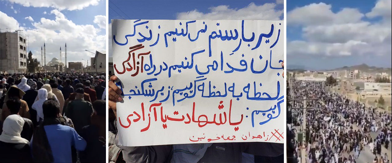 Au 141e jour du soulèvement, manifestations à Zahedan, Khash, Sanandaj et Galikesh