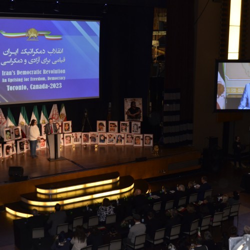 Conférence des communautés iraniennes au Canada pour l'anniversaire de la révolution antimonarchique de 1979- 4 février 2023