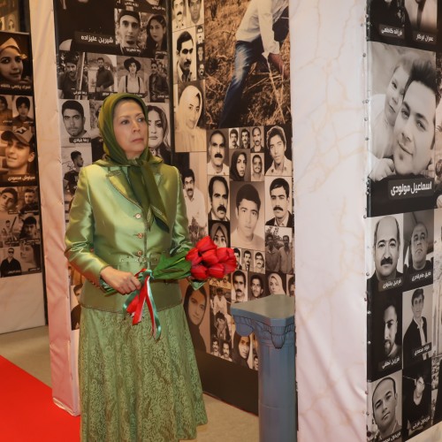 En souvenir des martyrs de la liberté à la veille de Norouz, le Nouvel An iranien, 20 mars 2023 – Musée de la résistance à Achraf-3